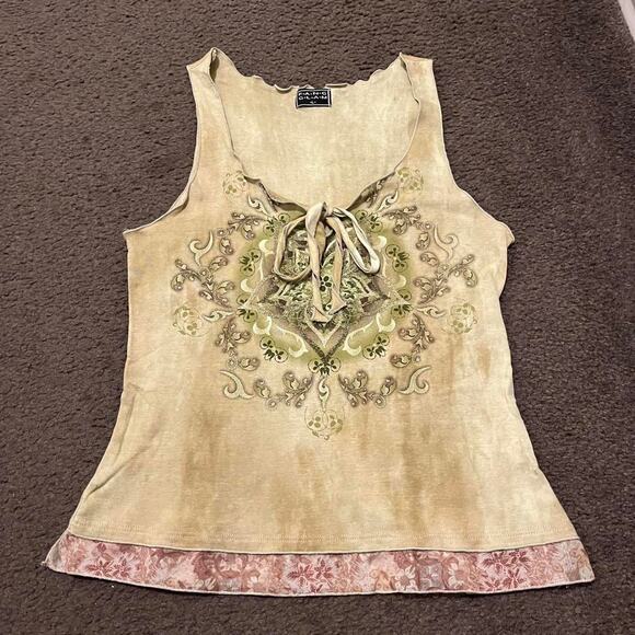 Y2K Fang Fairy Grunge Tank Top - Picture 2 of 7